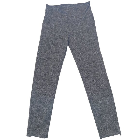 Athleta Grey Herringbone Mercer Ankle Slit Tight | XS - Picture 3 of 8